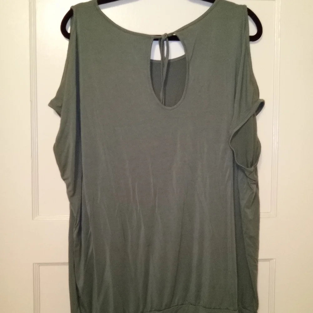 Torrid Olive Green Tank Top Size 2X - Picture 6 of 6